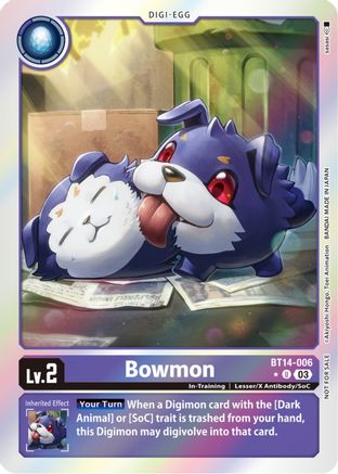 Bowmon [BT14-006] (Blast Ace Box Promotion Pack) [Blast Ace] - Trinity Hobby
