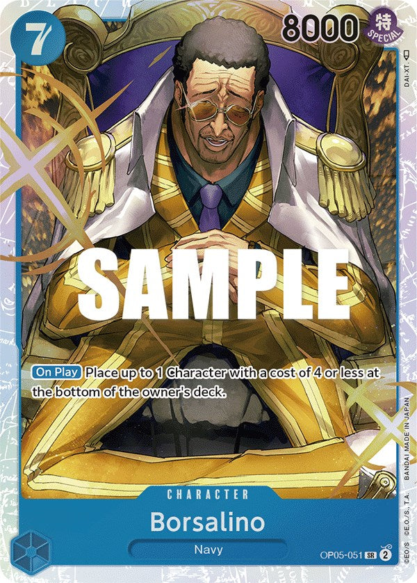 Borsalino (OP05-051) - [Awakening of the New Era] Foil - Trinity Hobby
