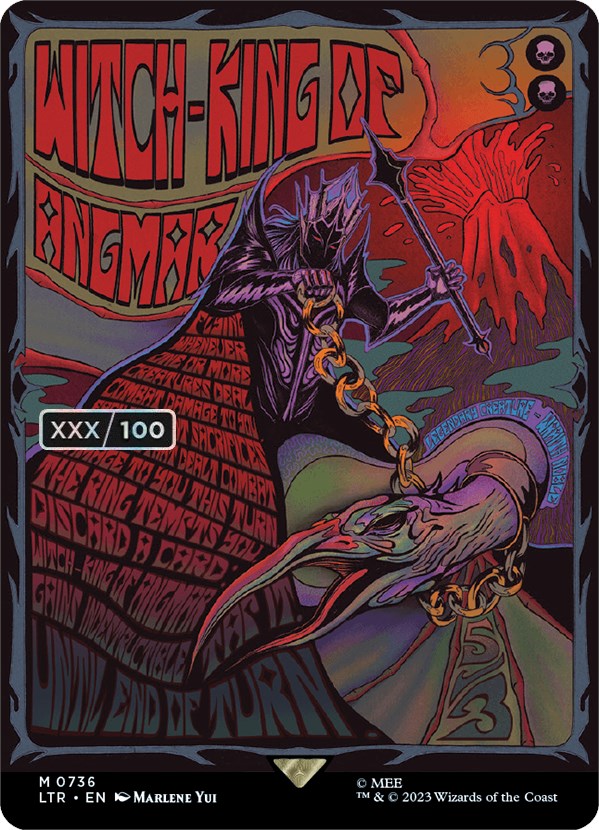 Witch-king of Angmar (Borderless Poster) (Serialized) [The Lord of the Rings: Tales of Middle-Earth] - Trinity Hobby