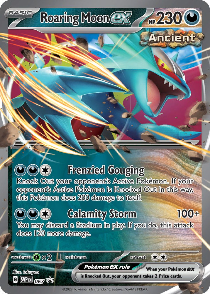 Roaring Moon ex (067) [Scarlet & Violet: Black Star Promos]