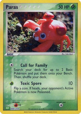 Paras [Trading Card Game Classic] - Trinity Hobby