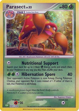 Parasect [Trading Card Game Classic] - Trinity Hobby