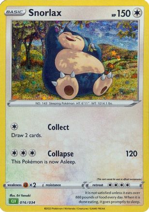 Snorlax [Trading Card Game Classic] - Trinity Hobby