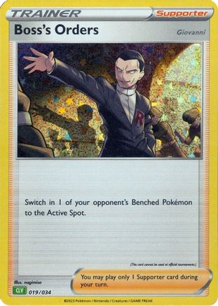 Boss's Orders (CLV) [Trading Card Game Classic] - Trinity Hobby