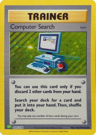 Computer Search (CLV) [Trading Card Game Classic] - Trinity Hobby