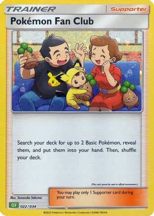 Pokemon Fan Club (CLV) [Trading Card Game Classic] - Trinity Hobby