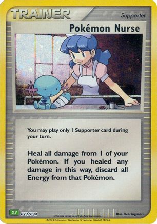 Pokemon Nurse (023/034) [Trading Card Game Classic] - Trinity Hobby