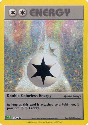 Double Colorless Energy [Trading Card Game Classic] - Trinity Hobby