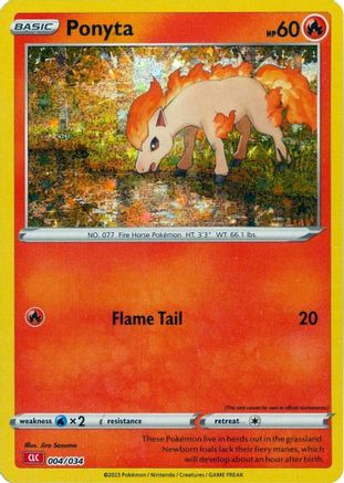 Ponyta [Trading Card Game Classic] - Trinity Hobby
