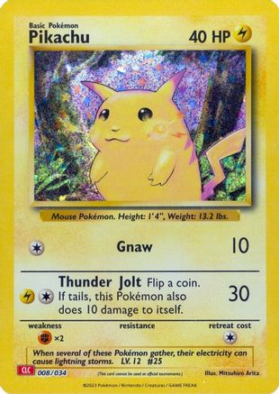 Pikachu [Trading Card Game Classic] - Trinity Hobby