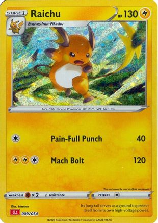 Raichu [Trading Card Game Classic] - Trinity Hobby