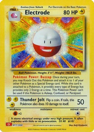 Electrode [Trading Card Game Classic] - Trinity Hobby