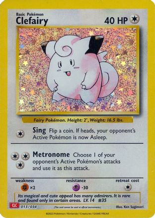 Clefairy [Trading Card Game Classic] - Trinity Hobby