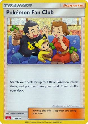 Pokemon Fan Club (CLC) [Trading Card Game Classic] - Trinity Hobby