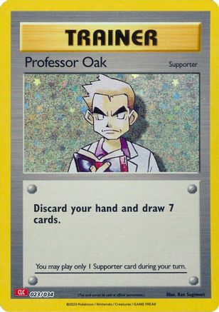 Professor Oak (CLC) [Trading Card Game Classic] - Trinity Hobby