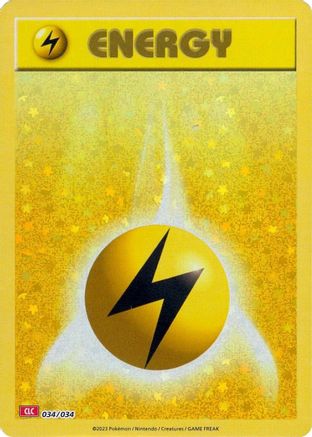 Basic Lightning Energy [Trading Card Game Classic] - Trinity Hobby