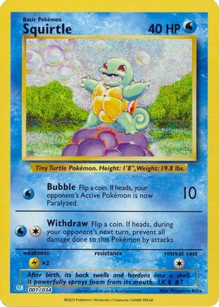 Squirtle [Trading Card Game Classic] - Trinity Hobby