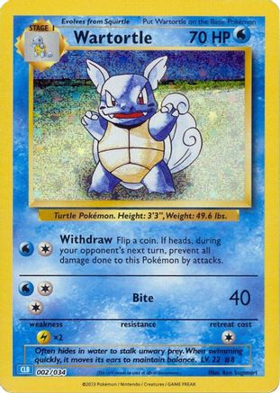Wartortle [Trading Card Game Classic] - Trinity Hobby