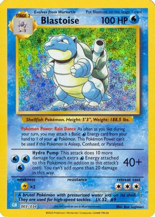 Blastoise [Trading Card Game Classic] - Trinity Hobby