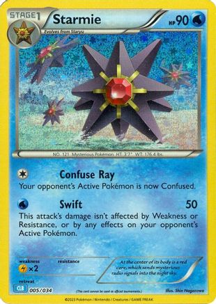 Starmie [Trading Card Game Classic] - Trinity Hobby