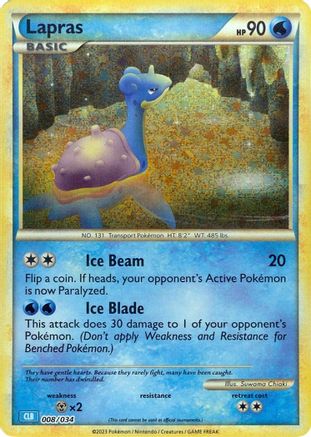 Lapras [Trading Card Game Classic] - Trinity Hobby