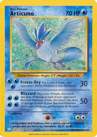 Articuno [Trading Card Game Classic] - Trinity Hobby