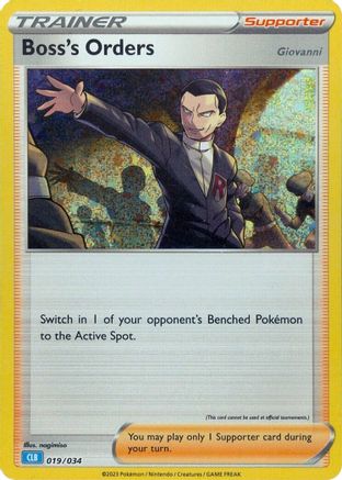 Boss's Orders (CLB) [Trading Card Game Classic] - Trinity Hobby