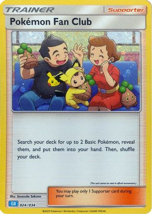 Pokemon Fan Club (CLB) [Trading Card Game Classic] - Trinity Hobby