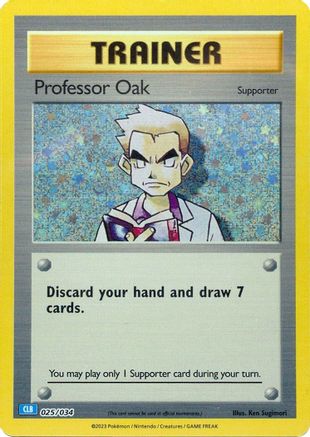 Professor Oak (CLB) [Trading Card Game Classic] - Trinity Hobby