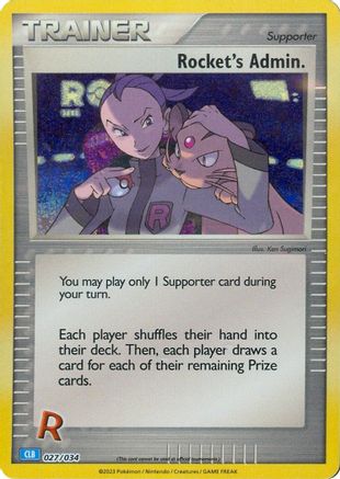 Rocket's Admin. (CLB) [Trading Card Game Classic] - Trinity Hobby