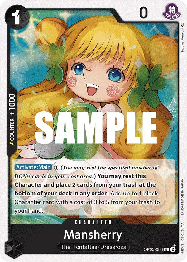 Mansherry (OP05-088) - [Awakening of the New Era] Foil - Trinity Hobby
