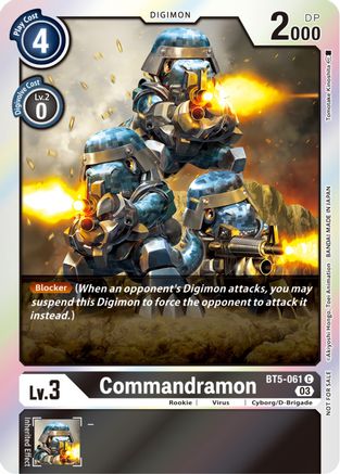 Commandramon [BT5-061] (Winner Pack -Blast Ace-) [Battle of Omni Promos] - Trinity Hobby