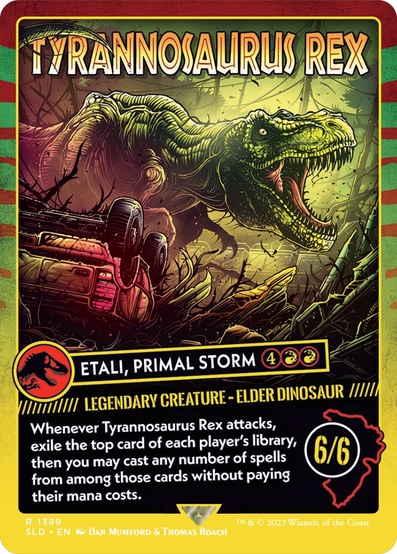 Tyrannosaurus Rex - Etali, Primal Storm [Secret Lair Drop Series] - Trinity Hobby