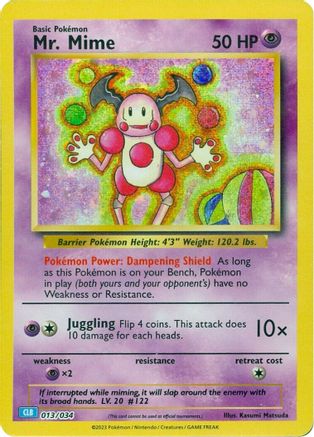 Mr. Mime [Trading Card Game Classic] - Trinity Hobby
