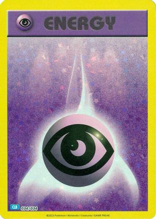 Basic Psychic Energy [Trading Card Game Classic] - Trinity Hobby