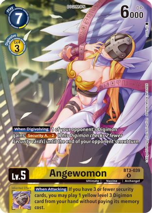 Angewomon [BT3-039] (Gift Box 2023) [Release Special Booster Promos] - Trinity Hobby