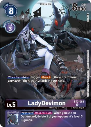 LadyDevimon [BT3-088] (Gift Box 2023) [Release Special Booster Promos] - Trinity Hobby