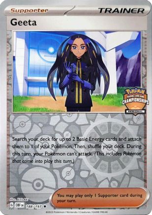 Geeta (188/197) (Regional Championships) [League & Championship Cards] - Trinity Hobby