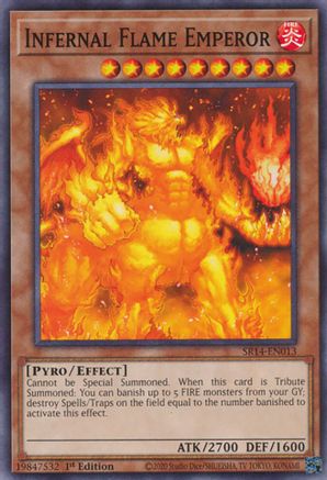 Infernal Flame Emperor [SR14-EN013] Common - Trinity Hobby
