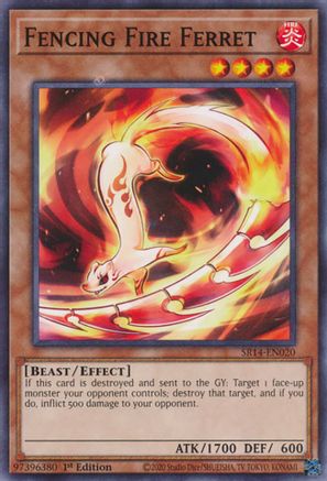 Fencing Fire Ferret [SR14-EN020] Common - Trinity Hobby