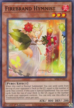 Firebrand Hymnist [SR14-EN021] Common - Trinity Hobby