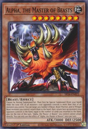 Alpha, the Master of Beasts [SR14-EN022] Common - Trinity Hobby