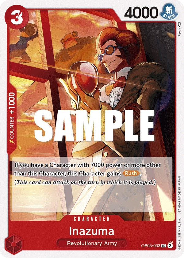 Inazuma (OP05-003) - [Awakening of the New Era] - Trinity Hobby