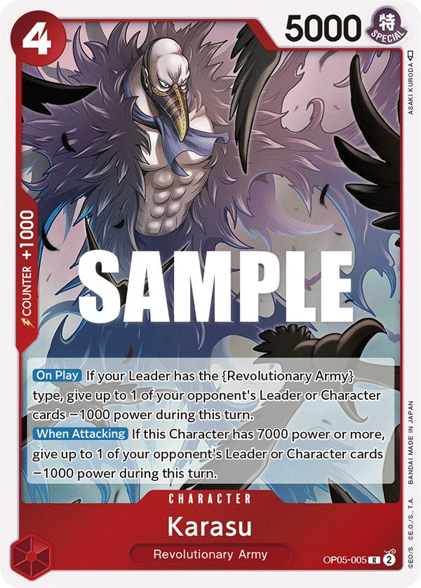 Karasu (OP05-005) - [Awakening of the New Era] Foil - Trinity Hobby
