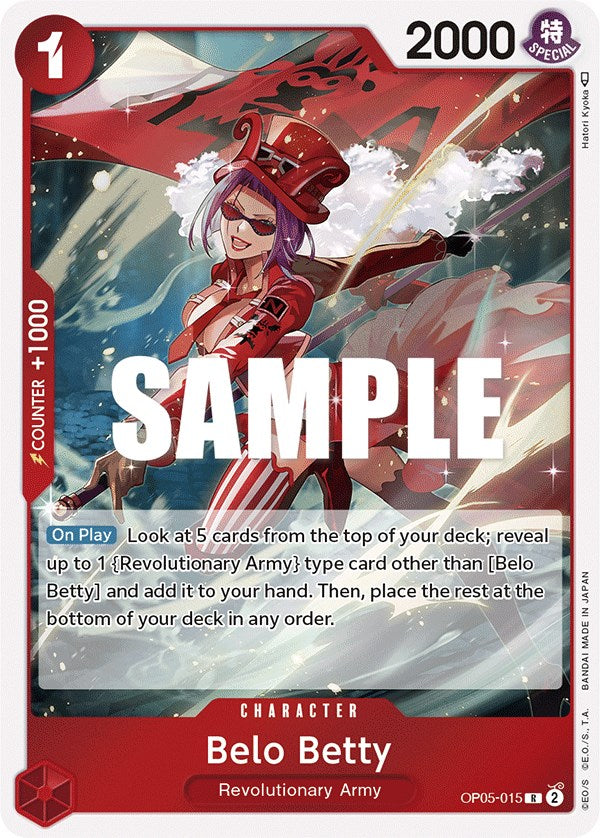 Belo Betty (015) (OP05-015) - [Awakening of the New Era] Foil - Trinity Hobby