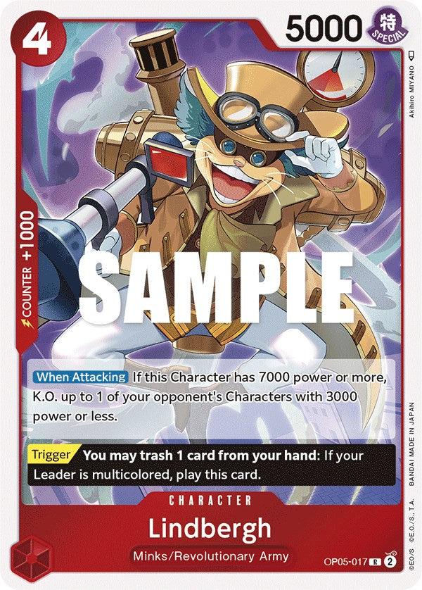 Lindbergh (OP05-017) - [Awakening of the New Era] Foil - Trinity Hobby