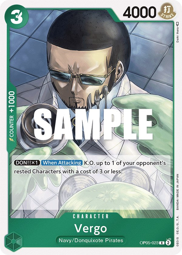 Vergo (OP05-023) - [Awakening of the New Era] Foil - Trinity Hobby