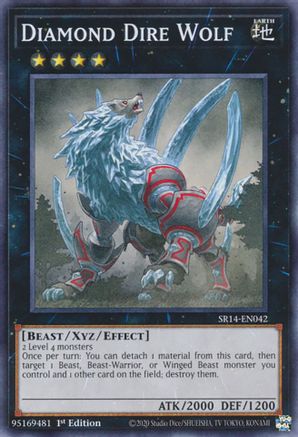 Diamond Dire Wolf [SR14-EN042] Common - Trinity Hobby