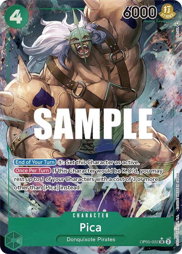 Pica (Alternate Art) (OP05-032) - [Awakening of the New Era] Foil - Trinity Hobby