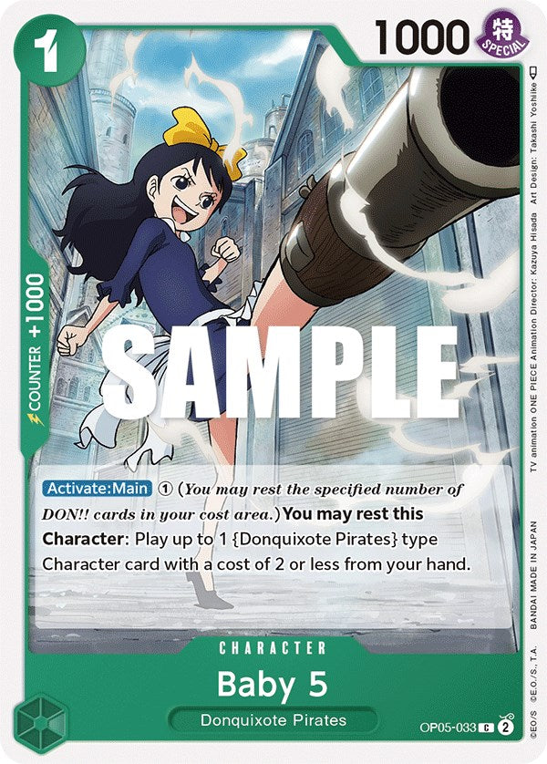 Baby 5 (033) (OP05-033) - [Awakening of the New Era] - Trinity Hobby